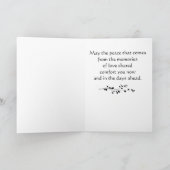 Bleichweine-Design-Sympathie-Karte Karte (Innenseite)