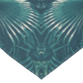Bleie aus blassgrünem Palmenbaum Tischdecke (Schrägansicht)