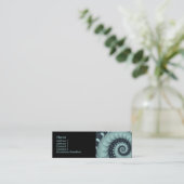 Bleifeuer Mini Visitenkarte (Stehend Vorderseite)