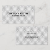 Bleifreies weißes Polstermaterial Visitenkarte (Vorne/Hinten)