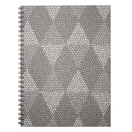 Bleiglas Silber Diamantmuster Notizblock (Vorderseite)