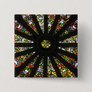 Bleiglasdetail Button