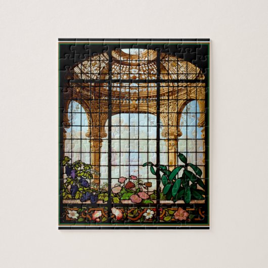 Bleiglasgewächshaus Puzzle (Vertikal)