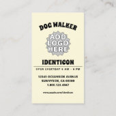 Bleihundwanderer Visitenkarte (Rückseite)