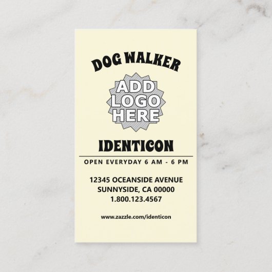 Bleihundwanderer Visitenkarte (Rückseite)