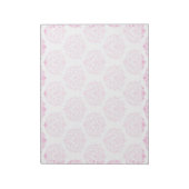 Bleirosa Damast Notizblock (Rotiert)