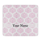 Bleirosa Damast Schneidebrett (Vorderseite)