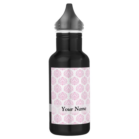 Bleirosa Damast Trinkflasche (Links)