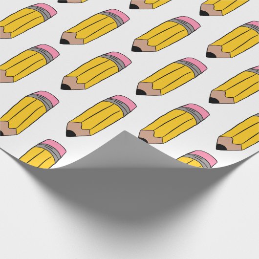 Bleistift-Abziehpapier Geschenkpapier (Ecke)