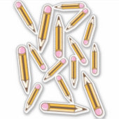 Bleistift Aufkleber (Vorderseite)