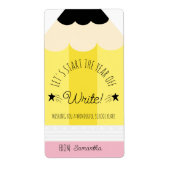 Bleistift: Beginnen wir das Jahr, in dem wir Gesch (Vorne)