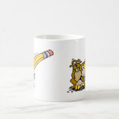 Bleistift-Biber Kaffeetasse (Mittel)