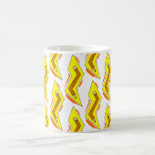 Bleistift-Blitzschlag Kaffeetasse (Mittel)
