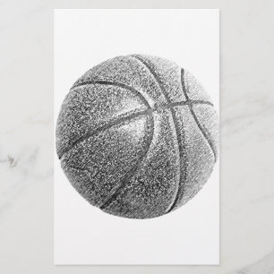 Bleistift-Effekt Basketball Briefpapier