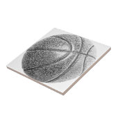 Bleistift-Effekt Basketball Fliese (Seite)