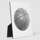 Bleistift-Effekt Basketball Fotoplatte (Seite)