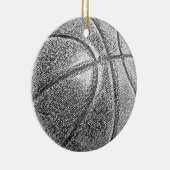Bleistift-Effekt Basketball Keramikornament (Rechts)