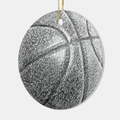 Bleistift-Effekt Basketball Keramikornament (Links)