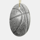 Bleistift-Effekt Basketball Keramikornament (Links)
