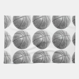 Bleistift-Effekt Basketball Küchentuch
