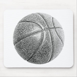 Bleistift-Effekt Basketball Mousepad
