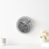 Bleistift-Effekt Basketball Runde Wanduhr (Zuhause)