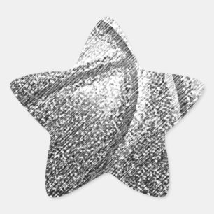 Bleistift-Effekt Basketball Stern-Aufkleber