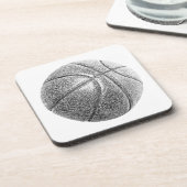 Bleistift-Effekt Basketball Untersetzer (Linke Seite)