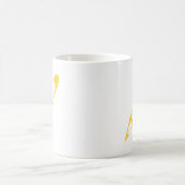 Bleistift für das Logo des Illustrators beim Kaffeetasse (Mittel)
