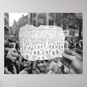 Bleistift gegen Kamera - Poster