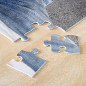 Bleistift gegen Kamera - Schwindel Puzzle (Seite)