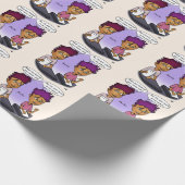 Bleistift Geschenkpapier (Ecke)
