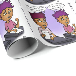 Bleistift Geschenkpapier