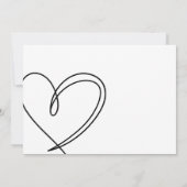 Bleistift in modernem Minimal Kalender Foto Save The Date (Rückseite)