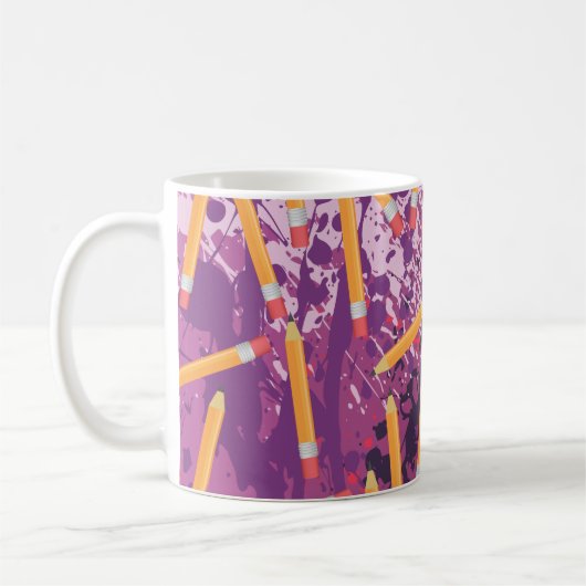 Bleistift Kaffeetasse (Links)
