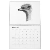 BLEISTIFT-KUNST, ZEICHNUNGEN: KALENDER: Joyce Kalender (Mär 2027)