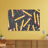 Bleistift Leinwanddruck (Insitu (Wohnzimmer))