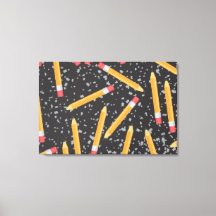 Bleistift Leinwanddruck