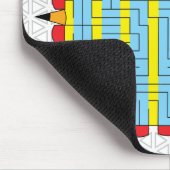 Bleistift Maze Mousepad (Ecke)