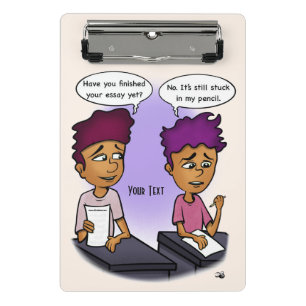 Bleistift Mini Klemmbrett