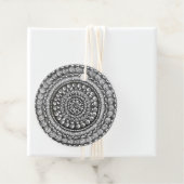 Bleistift Original Kunst Mandala Design Geschenkanhänger (Beispiel)