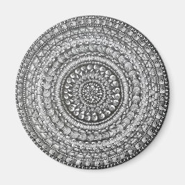 Bleistift Original Kunst Mandala Design Magnet