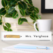Bleistift Personalisiert Namensplakette