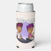 Bleistift Selters Dosenkühler (Seltzer Vorderseite)