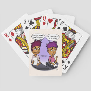 Bleistift Spielkarten