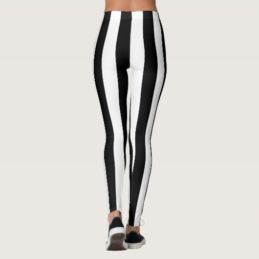 Bleistift Streifen Leggings (Rückseite)