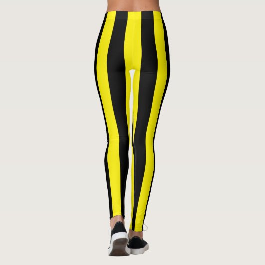 Bleistift Streifen Leggings (Rückseite)