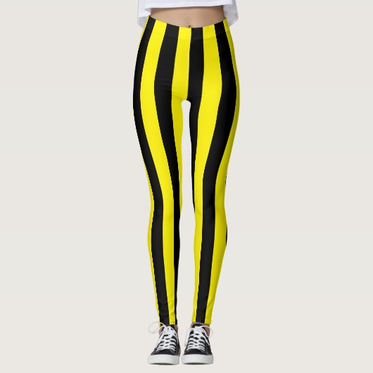 Bleistift Streifen Leggings (Vorderseite)