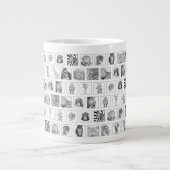 Bleistift-Tier-Kollektion Tasse - horizontale Kach (Vorderseite)