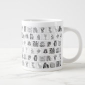 Bleistift-Tier-Kollektion Tasse - horizontale Kach (Rechts)